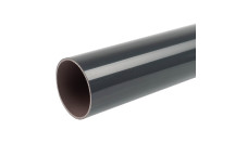 68mm x 5.5m Anthracite Grey Round D/Pipe