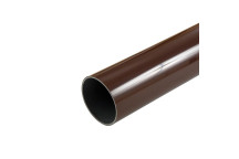68mm x 5.5m Brown Round D/Pipe