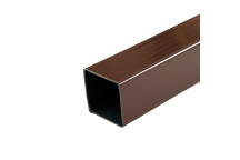 65mm x 2.75m Brown Square D/Pipe