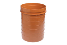 City Round Top Bottle Gully Riser 225mm