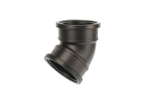 110mm Cast Iron Style Soil Pipe D/S 135deg Bend