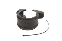 110mm Cast Iron Style Soil Pipe Eared Socket Shroud (fit over clip)
