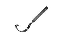 115mm Aluminium Black PPC H/R Side Fix Rafter Bracket