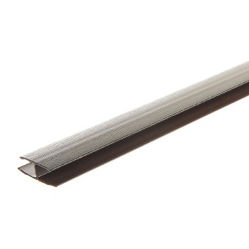 WG Anthracite Hollow Soffit H Section x 5m