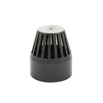 110mm Black Soil Vent Terminal