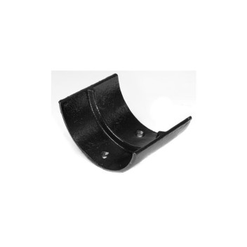 100mm H/R Cast Iron Union Painted Black