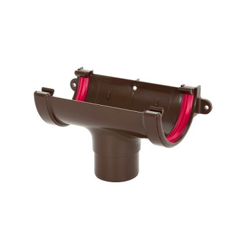 112mm Brown H/R Running Outlet