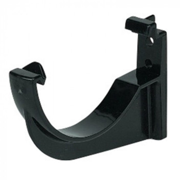 76mm Black Miniflo Fascia Bracket