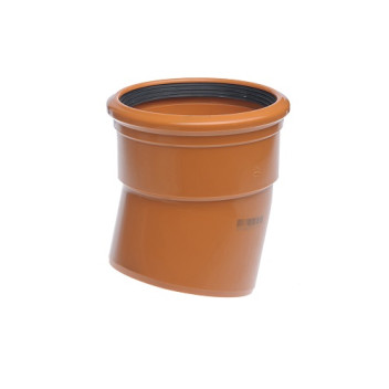 110mm X 15deg Drain Bend S/Socket (720028)