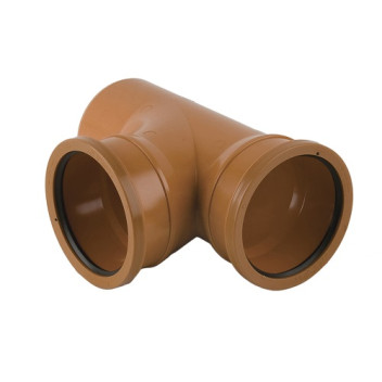 110mm X 90deg Brett Drain JUNCTION D/Socket