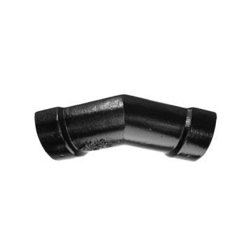 100mm X 135deg H/R Cast Iron D/S Angle Painted Black
