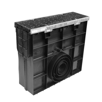 100mm EJ Sump Unit Steel Edge F900 Grating