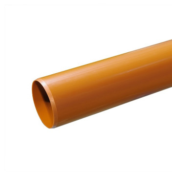 110mm X 6m Drain Pipe Plain Ended (B4011)