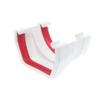 Square 2 Round White Gutter Adaptor