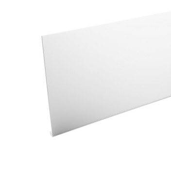 250mm x 5m White Capping Fascia Board