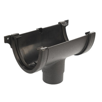 115mm Plastic Cast Iron Style DEEPFLOW Running Outlet