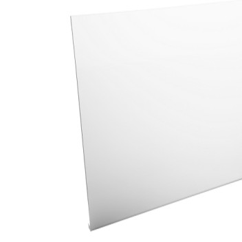 400mm x 5m White Capping Fascia Board