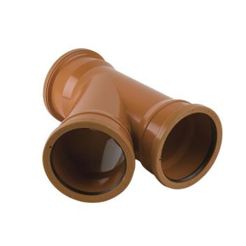 110mm X 45deg Brett Drain JUNCTION T/Socket