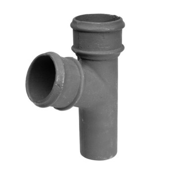 65mm X 112deg Cast Iron Downpipe Junction