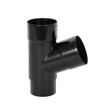 68mm Black Round Branch