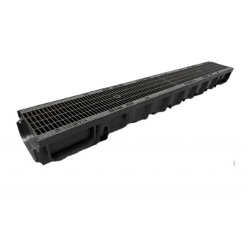 N-Deks Plastic B125 Channel Drain x 1m