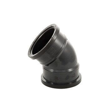 110mm D/S Black Soil 135deg Bend