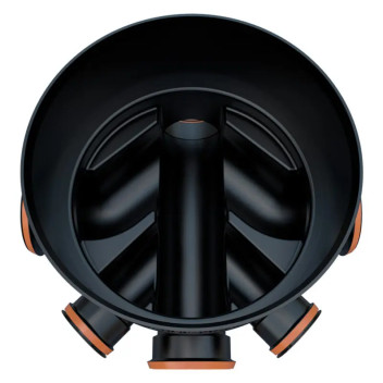 450mm x 2m Deep Entry Manhole 160mm Sockets