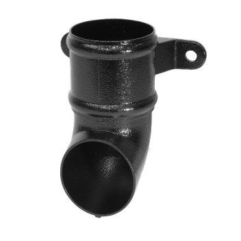 63mm Aluminium Black PPC Round Eared Shoe