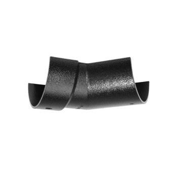 115mm Aluminium Black PPC H/R 135deg Internal Angle