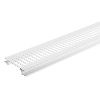 White Soffit Vent Strip x 5m