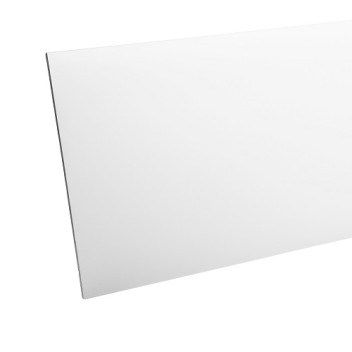 350mm x 5m White Plain Soffit Board