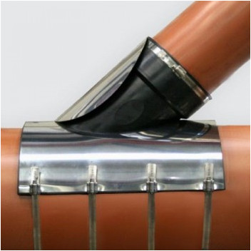 Rubber TA Saddle 110mm x 45deg (160-400mm)