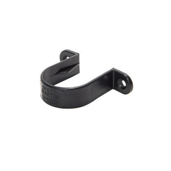 32mm Pipe Clip Black