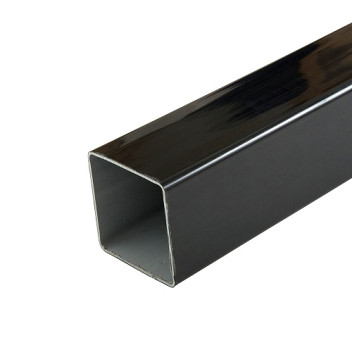 65mm x 2.75m Black Square D/Pipe