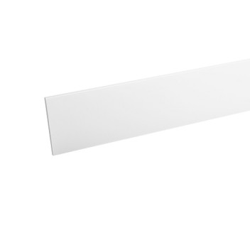 100mm x 5m White Plain Soffit Board
