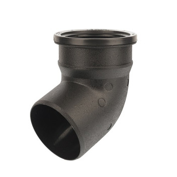 110mm Cast Iron Style Soil Pipe S/S 112deg Bend