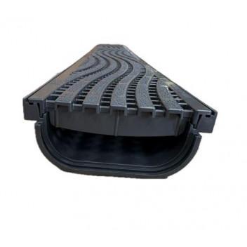 N-Deks Plastic A15 Ultra Shallow Wave Channel x 1m