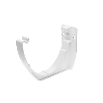 116mm White Deep-Run Fascia Bracket