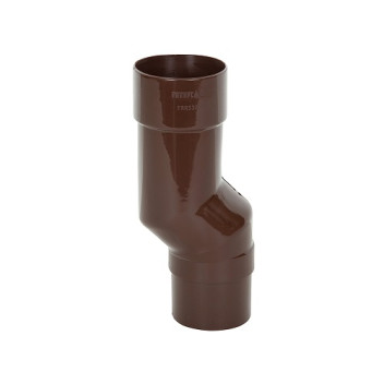 68mm Brown Round Mini Offset