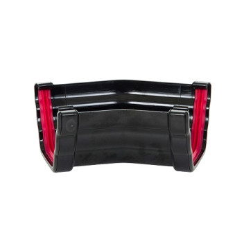 135mm x 135deg Black Ogee Angle