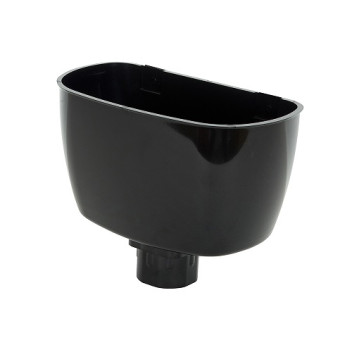 Black Rainwater Hopper