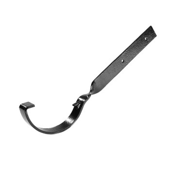 115mm Aluminium Black PPC H/R Side Fix Rafter Bracket