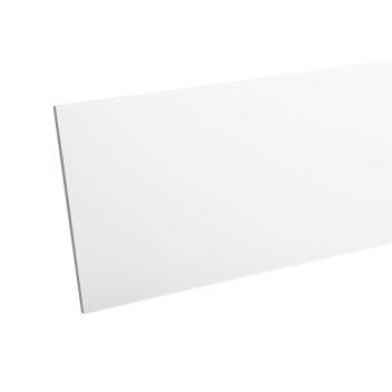 250mm x 5m White Plain Soffit Board
