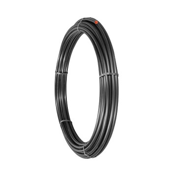 25mm X 50m Black PE100 Water Pipe
