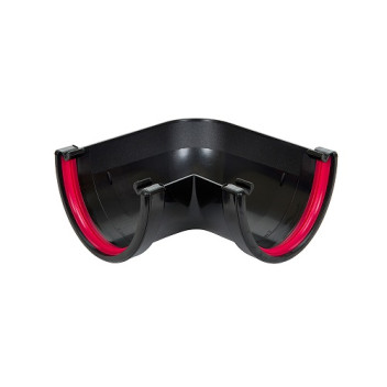 116mm Black x 90deg Deep-Run Angle