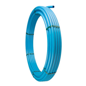 25mm X 50m Blue PE80 Water Pipe